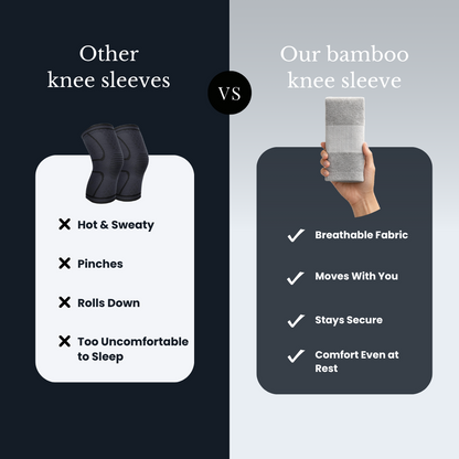 Bamboo knee sleeve
